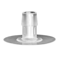 Cole-Parmer Cleanroom Port Disk Hose Barb Fittings, Mini Dome, Engage 8402 1/4 in. | Buy Online | Cole-Parmer | Fisher Scientific