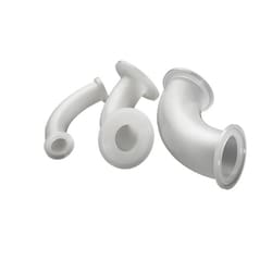 Cole-Parmer Sanitary Fittings, Elbow Union, Polypropylene 1-1/2 in. Sanitary Clamp Size | Buy Online | Cole-Parmer | Fisher Scientific