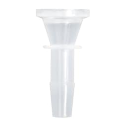 Cole-Parmer Fittings, Sanitary to Monobarb Adapter, Polypropylene 3/4 in | Buy Online | Cole-Parmer | Fisher Scientific