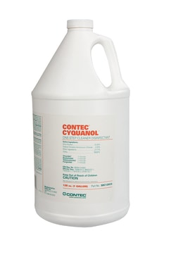 Contec CyQuanol Sterile Disinfectant Solution 1 gallon, sterile:Facility