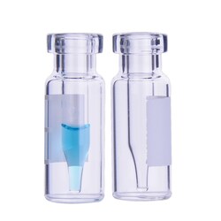 DWK Life Sciences MicroLiter 11 mm Clear Glass Crimp Top Autosampler Vials