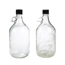 DWK Life Sciences Wheaton™ Boston Round Bottle, Safety Coated, 500mL