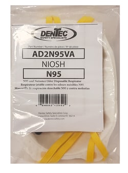 Dentec Safety Comfort-Ease AD2N95 Cup-Style N95 Respirators:Personal Protective