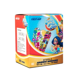 Dukal DC Super Hero Girls Adhesive Bandages