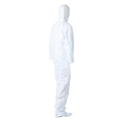 DuPont&trade;&nbsp;Tyvek&trade; IsoClean&trade; Series 105 Hooded Coveralls with Attached Boots, Bulk Packaged