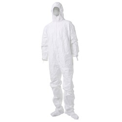 DuPont Tyvek IsoClean Series 108 Cleanroom Coveralls, Attached Hood and Boots Large | Buy Online | DuPont&trade; | Fisher Scientific