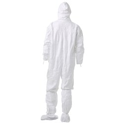 DuPont Tyvek IsoClean Series 108 Cleanroom Coveralls, Attached Hood and Boots Large | Buy Online | DuPont&trade; | Fisher Scientific