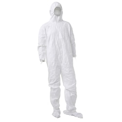 DuPont&trade;&nbsp;Tyvek&trade; IsoClean&trade; Series 108 Cleanroom Coveralls, Attached Hood and Boots