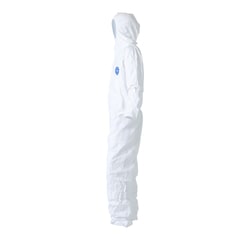 DuPont Tyvek 400 Comfort Fit Design Disposable Coverall with Respirator Fit Hood, Elastic Wrists and Ankles, NAFTA