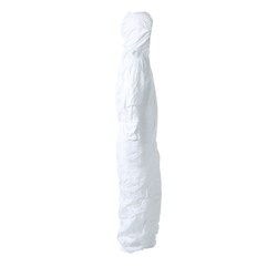 DuPont Tyvek 400 Comfort Fit Design Disposable Coverall with Respirator Fit Hood, Elastic Wrists and Ankles, NAFTA