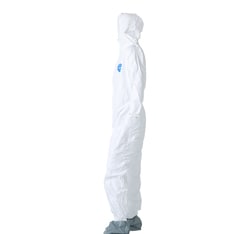 DuPont&trade;&nbsp;Tyvek&trade; 400 Coveralls with Respirator Fit Hood, Elastic Wrists, USDA, FDA, OSHA