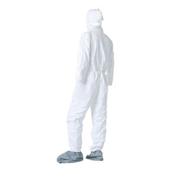 DuPont&trade;&nbsp;Tyvek&trade; 400 Coveralls with Respirator Fit Hood, Elastic Wrists, USDA, FDA, OSHA