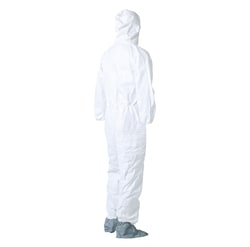 DuPont&trade;&nbsp;Tyvek&trade; 400 Coveralls with Respirator Fit Hood, Elastic Wrists, USDA, FDA, OSHA