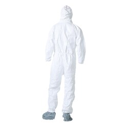 DuPont&trade;&nbsp;Tyvek&trade; 400 Coveralls with Respirator Fit Hood, Elastic Wrists, USDA, FDA, OSHA