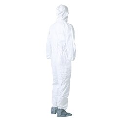 DuPont&trade;&nbsp;Tyvek&trade; 400 Coveralls with Respirator Fit Hood, Elastic Wrists, USDA, FDA, OSHA