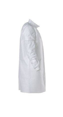 DuPont ProClean 2 White Lab Coats, Traditional Collar