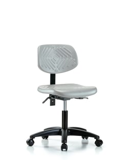Fisherbrand™ Polyurethane Chair - Desk Height with Seat Tilt and Casters