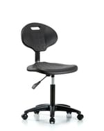 Fisherbrand™ Erie Polyurethane Chair - Medium Bench Height with Casters in Polyurethane