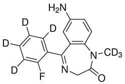 CERILLIANT&trade; 7-Aminoflunitrazepam-d<sub>7</sub> Solution, 100 &mu;g/mL in acetonitrile, Sold by MilliporeSigma&trade; Supelco&trade;