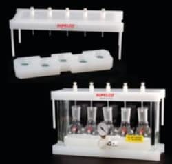 MilliporeSigma™ Supelco™ Visiprep™ 5-port Flask DL (Disposable Liner) Vacuum Manifold