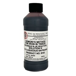 ENG Scientific&nbsp;Gomori's Trichrome Stain, Solution III - Aqueous Safranin (0.1%)