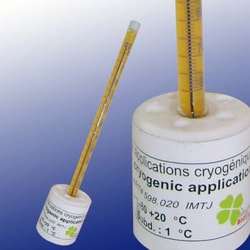 Alla France Precision thermometer, Bio-Temp, range.-8 to +20 °C, length