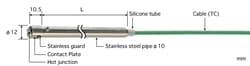 Anritsu Surface probes, pipe 300mm, teflon cable 2m, Quantity: Each