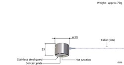 Anritsu TEMPERATURE PROBE WE-42K-GW1-ASP, Quantity: cada uno