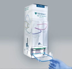 Ansell X25 TIDI Grab N Go Assembled Eye Shields, Quantity: Pack of 25