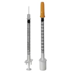 B Braun X100 Omnican 50 Insulinsyringes 0,5mL/50 I.U.with needle, Quantity: