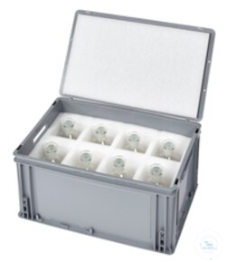 Behr Labor Technik Sample transport container for 8 DIN, Quantity: 1 Stück