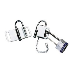 Brady™ Heavy Duty Steel Hasp with 150 mm chain