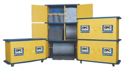 Brady™ SPC Sorbent Center (cabinet only plus 2 racks)