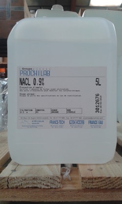 Prochilab X5 Sodium chloride nacl 0,9% 5 l can, Quantity: 5L