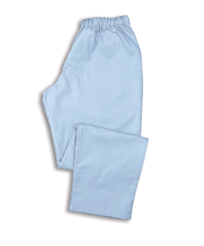 Alexandra Unisex Smart Scrub Trousers, Regular, Light Blue Fisher Scientific