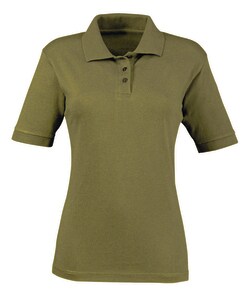 Alexandra Women's Polo Shirt with Ribbed Collar and Cuffs, Olive X-Small | Buy Online | Alexandra&trade; | Fisher Scientific
