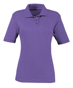 Alexandra Women's Polo Shirt with Ribbed Collar and Cuffs, Purple 2X-Large | Buy Online | Alexandra&trade; | Fisher Scientific