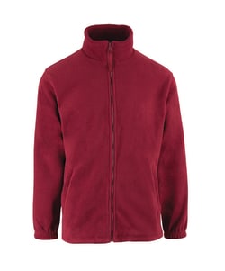Alexandra Men's Anti-Pill Fleece Jacket, Burgundy X-Small | Buy Online | Alexandra&trade; | Fisher Scientific