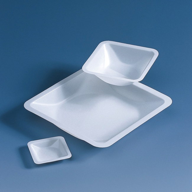 Brand™ Square Polystyrene Weighing Dishes Capacity 100mL Brand™ Square