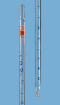 Brand Grad. pipette BLAUBRAND AS DE-M 1ml:0,01ml, partial deliv. AR-Glas,