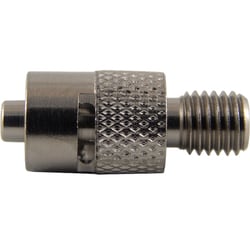 Cadence Science Luer Fitting Adapter, nickel-plated brass, male luer lock