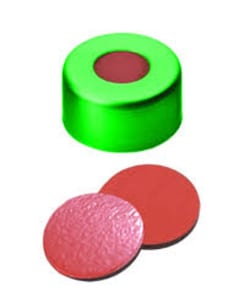 Kinesis X1000 Crimp cap combination seal green lacquered,, Quantity: 1000