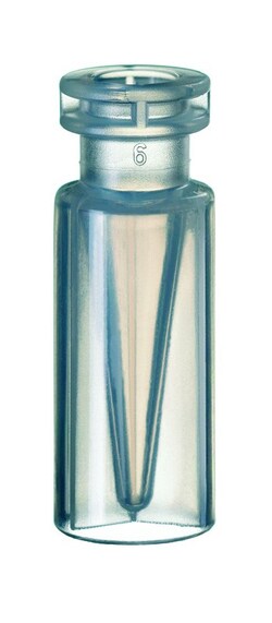 Kinesis X1000 Crimp top vial snap ring micro-vial polypropylene natural