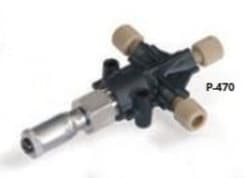 Upchurch Scientific Valve micro splitter valve graduated, SSt needle1/16