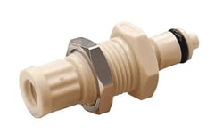 Applied Critical Fluids Panel-Mount Coupling Insert for 1/4-28 Port, PP 1/8 in. | Buy Online | Applied Critical Fluids | Fisher Scientific