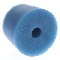 Cole Parmer Perforated Silicone Rubber Stopper, no. 8B, Quantity: 1 pièces