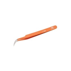Cole Parmer Orange tweezers, stainless steel, Quantity: Each