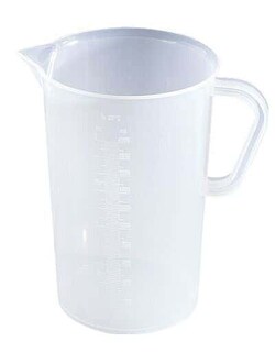 Vitlab 06008-80 GRADUATED BEAKER EW-06008-80 Polypropylene graduated beaker