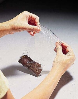 Cole Parmer Zip-Lip Bags - Zip-lip low-density polyethylenebag, 8 inch