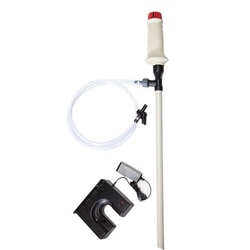 Masterflex Pump, Drum Pump, Rechargeable Battery Operated,Polypropylene,